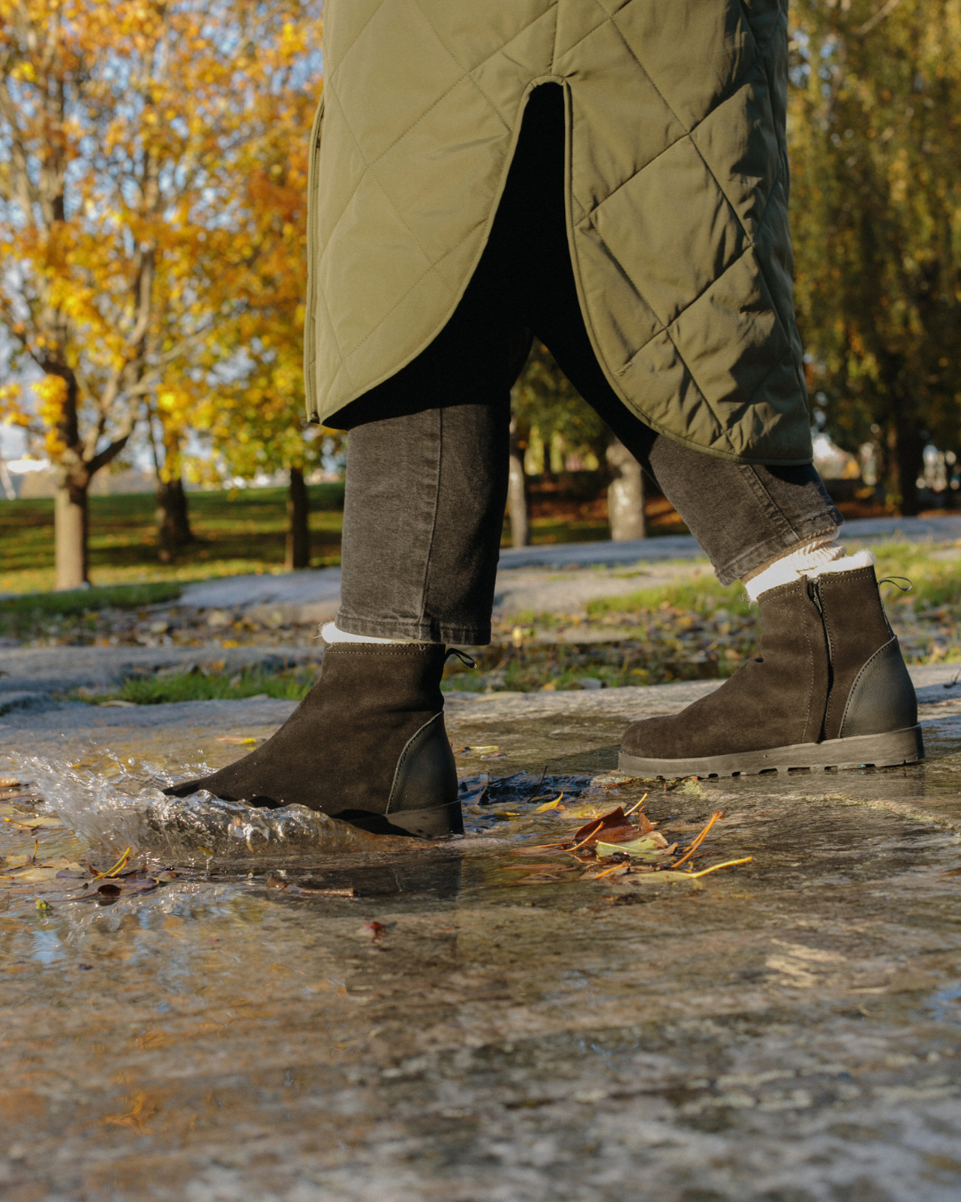 Storm arctic grip vibram wide black