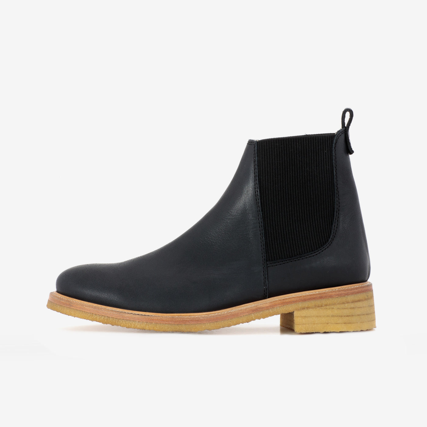 Miesten Chelsea crepe -nilkkurit musta