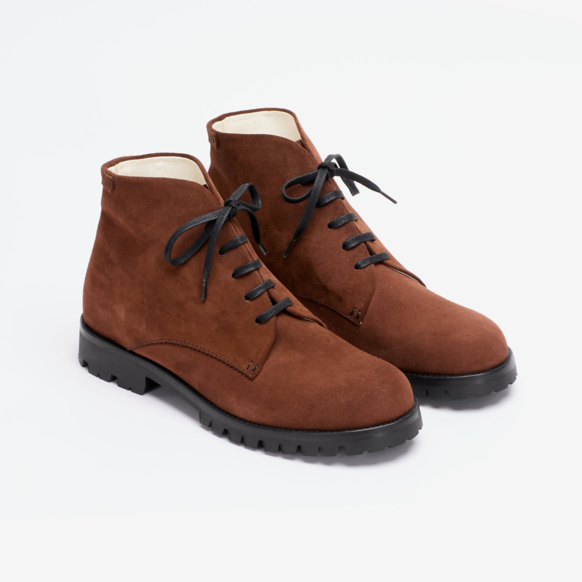 Men Ola Vibram Boot Suede Brown
