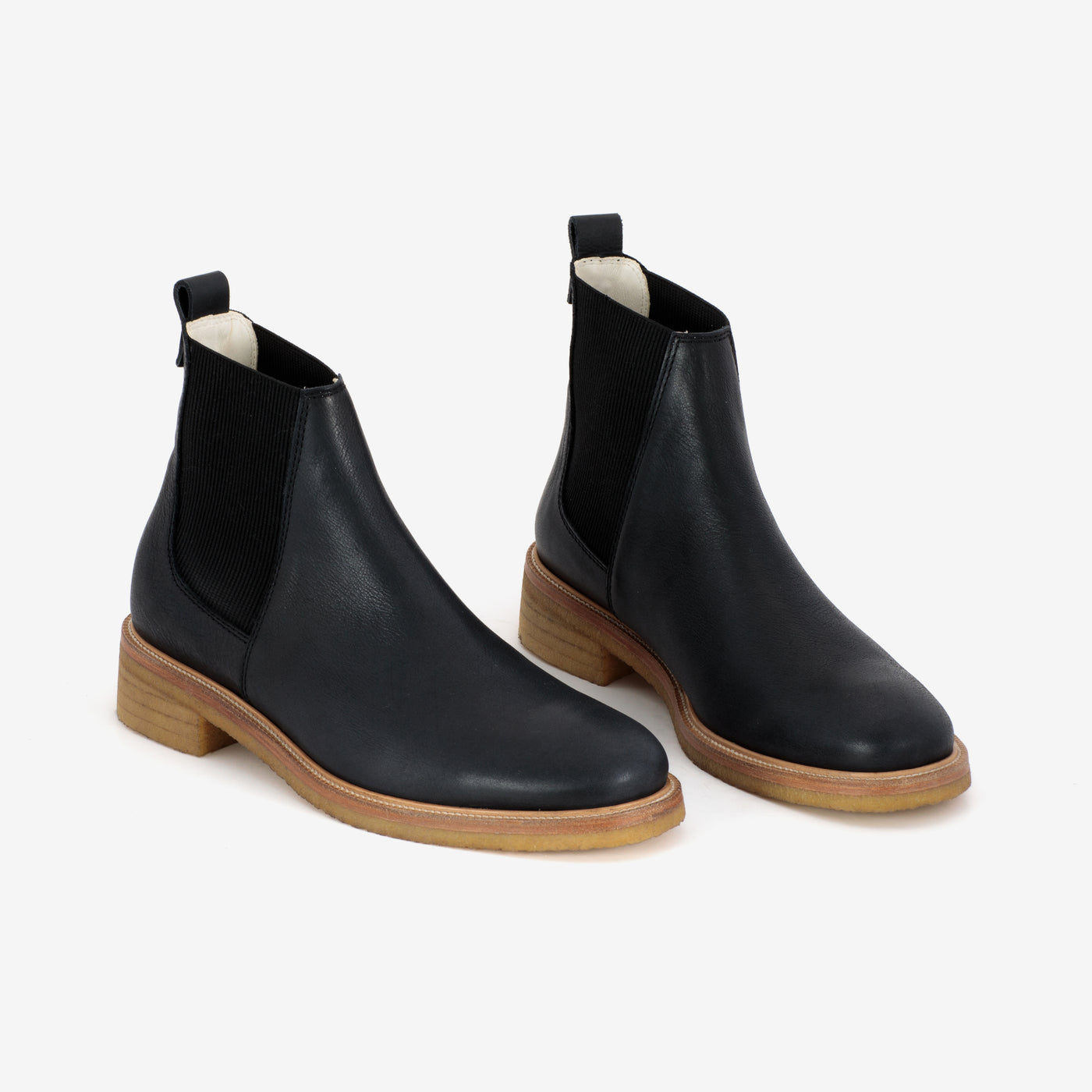 Miesten Chelsea crepe -nilkkurit musta